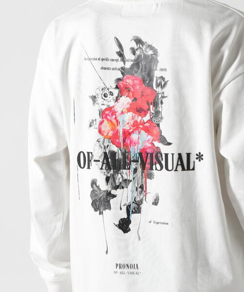 A4A（エーフォーエー）の「A4A/エーフォーエー/PRONOIA L/S TEE（Tシャツ/カットソー・メンズ・ホワイト/ブラック・F）」の18枚目の写真