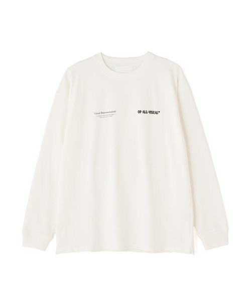 A4A（エーフォーエー）の「A4A/エーフォーエー/PRONOIA L/S TEE（Tシャツ/カットソー・メンズ・ホワイト/ブラック・F）」の19枚目の写真