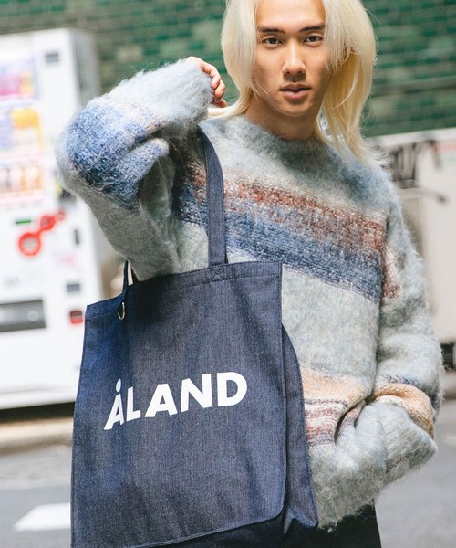 ALAND(エーランド)の「【UNISEX】ALAND/デニムマチツキトート ALAND(エーランド)の「【UNISEX】ALAND/デニムマチツキトート