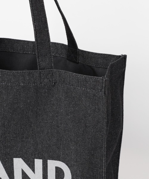 ALAND（エーランド）の「【UNISEX】ALAND／デニムマチツキトート 2100102（トートバッグ・レディース・ブラック/インディゴブルー・ONE SIZE）」の5枚目の写真