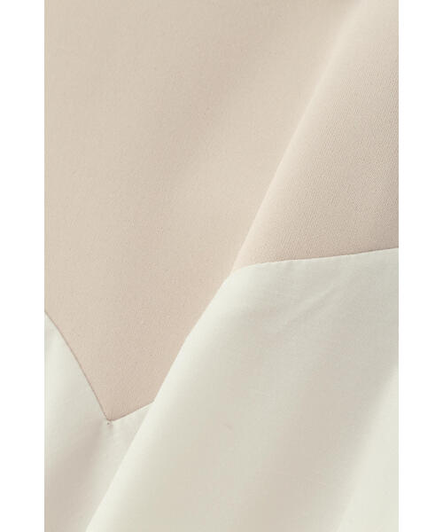 JILL STUART(ジルスチュアート)の「◆ストレッチダブルクロスタフタコンビトップ(シャツ/ブラウス・レディース・ネイビー/ベージュ・MEDIUM/SMALL)」の16枚目の写真