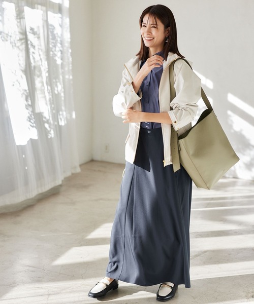 Elura（エルーラ）の「リュクスエアリー2wayバケツバッグ/986831（ハンドバッグ・レディース・グリーン/ブラック/アイボリー・ONE SIZE）」の8枚目の写真