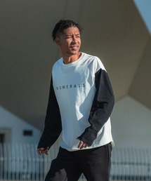 NUMERALS | [NUMERALS]ドライロゴロングスリーブTシャツ(Tシャツ/カットソー)