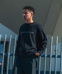 [NUMERALS]ドライロゴロングスリーブTシャツ