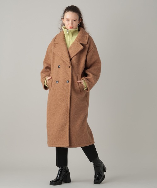 FOREVER 21（フォーエバー トゥエンティーワン）の「襟付きZIPニットカーディガン（カーディガン/ボレロ・レディース・オフホワイト/ライトグレー/グリーン・FREE）」の5枚目の写真