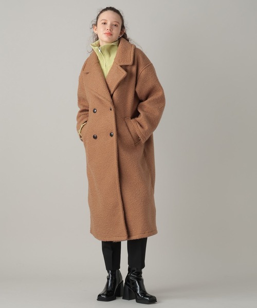 FOREVER 21（フォーエバー トゥエンティーワン）の「襟付きZIPニットカーディガン（カーディガン/ボレロ・レディース・オフホワイト/ライトグレー/グリーン・FREE）」の6枚目の写真