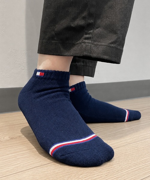 TOMMY HILFIGER(トミーヒルフィガー)の「TOMMY HILFIGER/トミーヒルフィガー ブランド ロゴ フロントフラッグ 抗菌防臭 足底パイル 靴下 スニーカーソックス アンクルソックス くるぶし 3足セット 23cm 24cm 25cm 26cm 27cm(ソックス/靴下・メンズ・ブラック/その他6/その他1/その他3/その他2/その他5/その他4/ブラック系2/その他9/その他8/その他7/ブラック系3/ホワイト/その他10/その他12/その他11・25~27cm/23~25cm)」の20枚目の写真