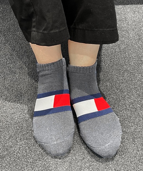 TOMMY HILFIGER（トミーヒルフィガー）の「TOMMY HILFIGER/トミーヒルフィガー ブランド ロゴ フロントフラッグ 抗菌防臭 足底パイル 靴下 スニーカーソックス アンクルソックス くるぶし 3足セット 23cm 24cm 25cm 26cm 27cm（ソックス/靴下・メンズ・ブラック/その他6/その他1/その他3/その他2/その他5/その他4/ブラック系2/その他9/その他8/その他7/ブラック系3/ホワイト/その他10・25～27cm/23～25cm）」の22枚目の写真