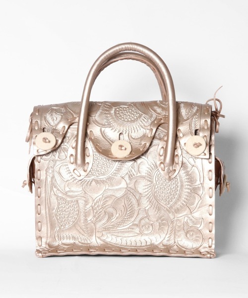 CARVING TRIBES（カービングトライブス）の「MaestraS-MTLC（ハンドバッグ・レディース・ホワイト系その他/シルバー/ブラック/ピンクゴールド/ブロンズ・FREE）」の5枚目の写真