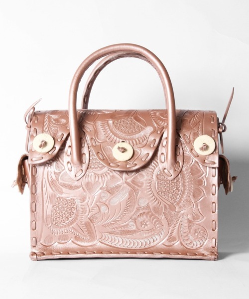 CARVING TRIBES（カービングトライブス）の「MaestraS-MTLC（ハンドバッグ・レディース・ホワイト系その他/シルバー/ブラック/ピンクゴールド/ブロンズ・FREE）」の11枚目の写真