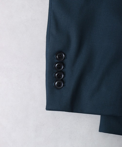 Garage（ガレージ）の「Garageroom SINGLE BREASTED SUIT SETUP スーツセットアップ TR シングルブレスト2ボタン ジャケット＆パンツ（スーツセット・メンズ・チェック/モカ/ダークパープル/ベージュ・XS/LL/L/M/S）」の19枚目の写真