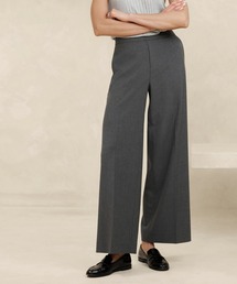 半額！定価1.3万 バナナリパブリック ワイドレッグパンツ グレー BANANA REPUBLIC FACTORY STORE（バナナリパブリック