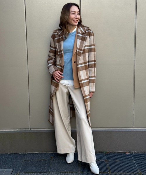 BANANA REPUBLIC FACTORY STORE(バナナリパブリック ファクトリーストア)の「BANANA REPUBLIC FACTORY STORE HAYDEN ワイドレッグパンツ(その他パンツ・レディース・ホワイト系その他/ブラック/チャコールグレー/ネイビー・4/6/2/8/0)」の6枚目の写真