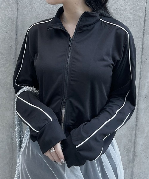 Reurie'（レウリィ）の「【ZOZO限定】ショート丈トラックジャケット
