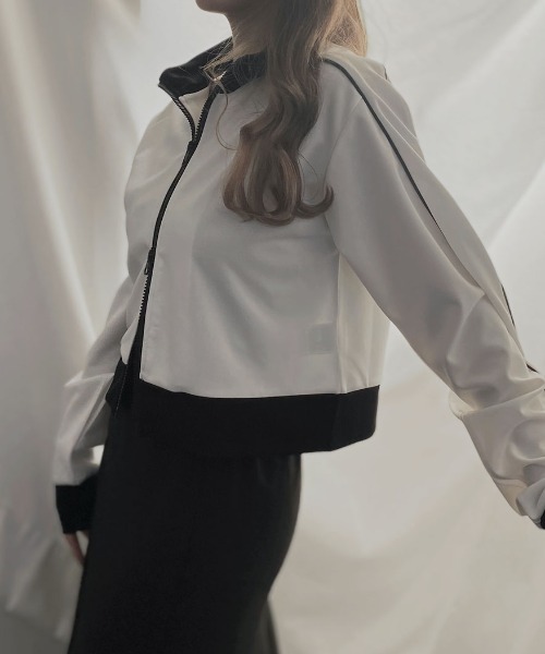 Reurie'（レウリィ）の「【ZOZO限定】ショート丈トラックジャケット
