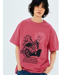 A'GEM/9 × .kom 『NASTY KICK/ナスティー キック』 Wizard Tee/ウィザード 半袖Tシャツ