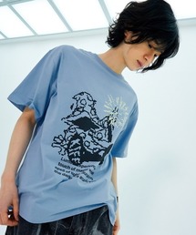 A'GEM/9 × .kom 『NASTY KICK/ナスティー キック』 Wizard Tee/ウィザード 半袖Tシャツ