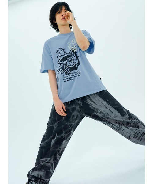 A'GEM/9 × .kom 『NASTY KICK/ナスティー キック』 Wizard Tee