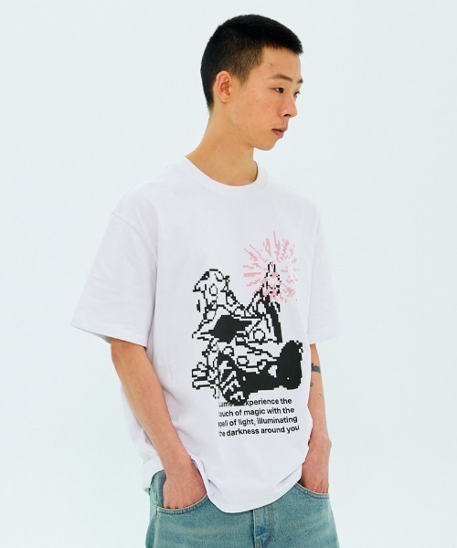 A'GEM/9 × .kom 『NASTY KICK/ナスティー キック』 Wizard Tee