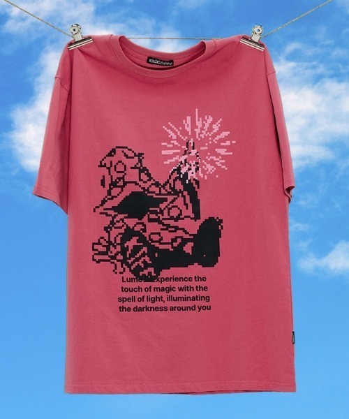 NASTY KICK(ナスティーキック)の「A'GEM/9 × .kom 『NASTY KICK/ナスティー キック』 Wizard Tee/ウィザード 半袖Tシャツ(Tシャツ/カットソー・メンズ・ライトブルー/ピンク/ホワイト・L)」の17枚目の写真