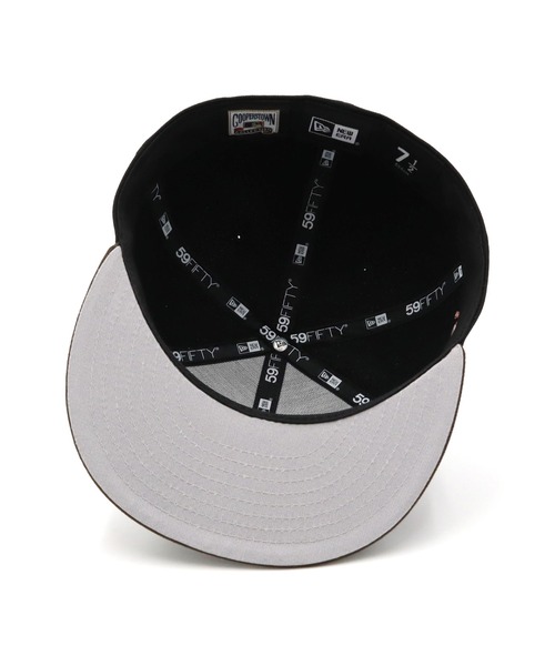 NEW ERA（ニューエラ）の「ニューエラ キャップ 59FIFTYサイドパッチ ONSPOTZ別注（キャップ・メンズ・ブラック/ブラック系/ブラック系1/ブラック系2/ブラック系3/ブラック系その他4・8/7 3/4/7 5/8/7 1/2/7 3/8/7 1/4/7/7 1/8/7 7/8）」の14枚目の写真