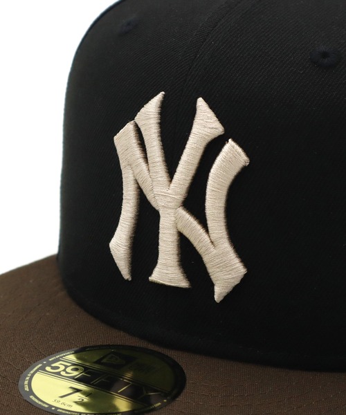 NEW ERA（ニューエラ）の「ニューエラ キャップ 59FIFTYサイドパッチ ONSPOTZ別注（キャップ・メンズ・ブラック/ブラック系/ブラック系1/ブラック系2/ブラック系3/ブラック系その他4・8/7 3/4/7 5/8/7 1/2/7 3/8/7 1/4/7/7 1/8/7 7/8）」の15枚目の写真