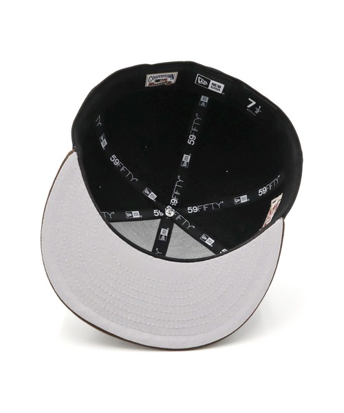 NEW ERA（ニューエラ）の「ニューエラ キャップ 59FIFTYサイドパッチ ONSPOTZ別注（キャップ・メンズ・ブラック/ブラック系/ブラック系1/ブラック系2/ブラック系3/ブラック系その他4・8/7 3/4/7 5/8/7 1/2/7 3/8/7 1/4/7/7 1/8/7 7/8）」の9枚目の写真