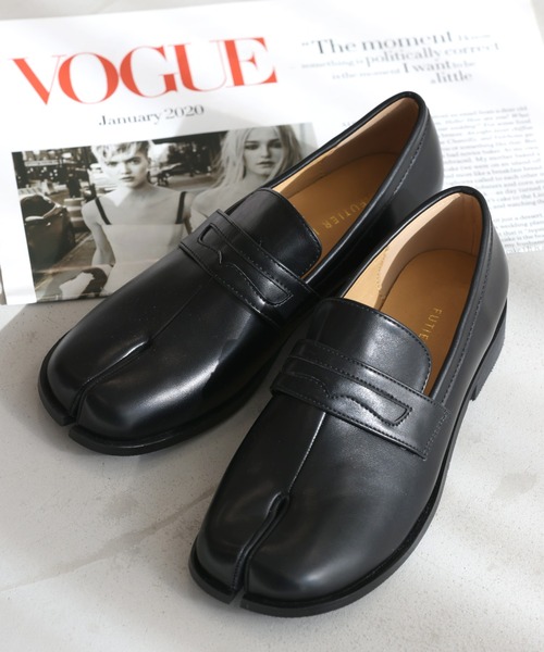 Futier land（フューティアランド）の「足袋ローファー（ローファー・レディース・ブラック系/ブラック・40/39/38/37/36）」の2枚目の写真