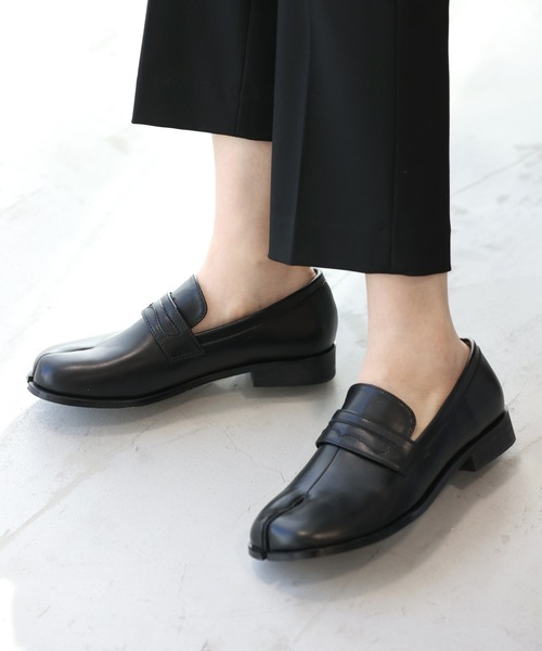 Futier land（フューティアランド）の「足袋ローファー（ローファー・レディース・ブラック系/ブラック・40/39/38/37/36）」の10枚目の写真