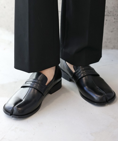 Futier land（フューティアランド）の「足袋ローファー（ローファー・レディース・ブラック系/ブラック・40/39/38/37/36）」の14枚目の写真