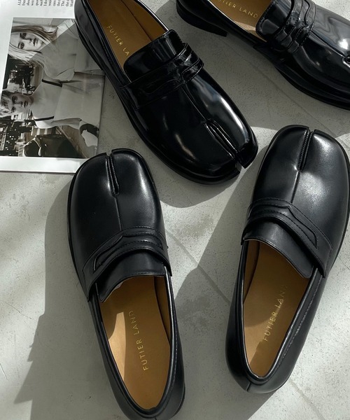 Futier land（フューティアランド）の「足袋ローファー（ローファー・レディース・ブラック系/ブラック・40/39/38/37/36）」の18枚目の写真