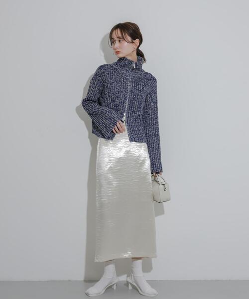 セール】ダブルジップセーター（ニット/セーター）｜SENSE OF PLACE by