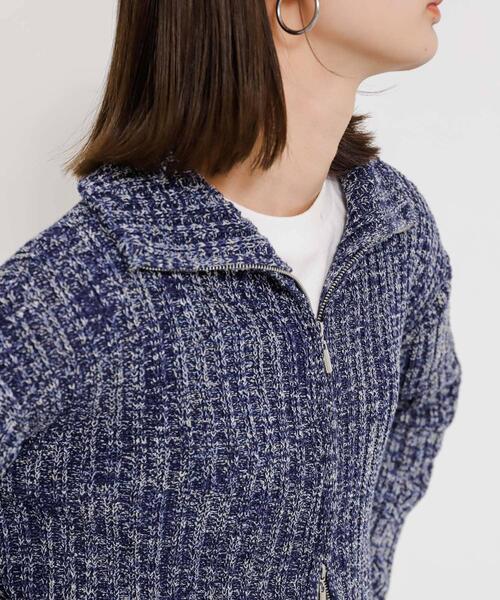 セール】ダブルジップセーター（ニット/セーター）｜SENSE OF PLACE by