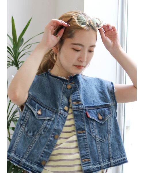 Ungrid(アングリッド)の「べっ甲テンプルカラーサングラス(サングラス・レディース・グリーン/ブラウン/グレー・FREE)」の20枚目の写真