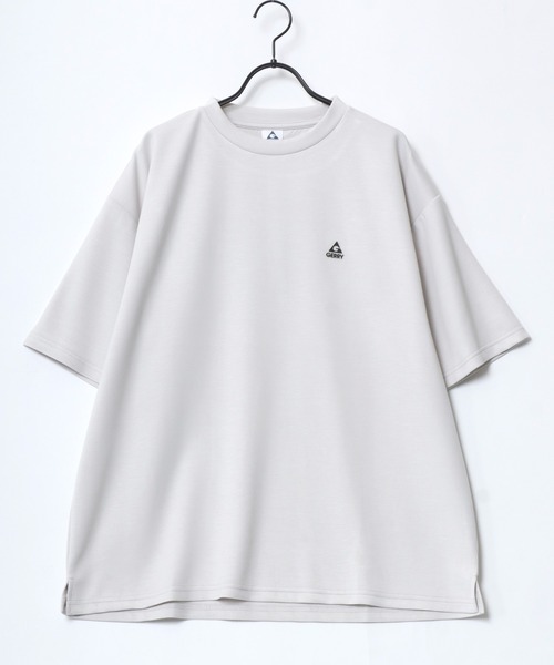 GERRY（ジェリー）の「GERRY/ジェリー オーバーサイズ 接触冷感 とろみポンチ バックプリント ロゴ ワンポイント 半袖Tシャツ/レディース メンズ（Tシャツ/カットソー・メンズ・ホワイト/ライトグレー/ブラック/ブルー系その他/ブルー/ホワイト系その他/ブラック系その他/グレー系その他・M/LL/L）」の17枚目の写真
