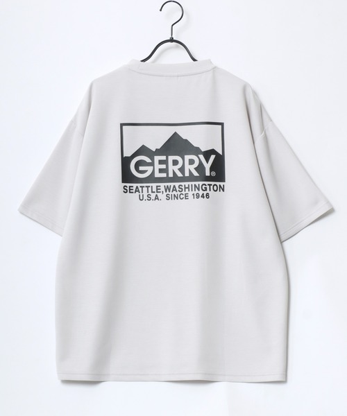 GERRY（ジェリー）の「GERRY/ジェリー オーバーサイズ 接触冷感 とろみポンチ バックプリント ロゴ ワンポイント 半袖Tシャツ/レディース メンズ（Tシャツ/カットソー・メンズ・ホワイト/ライトグレー/ブラック/ブルー系その他/ブルー/ホワイト系その他/ブラック系その他/グレー系その他・M/LL/L）」の18枚目の写真