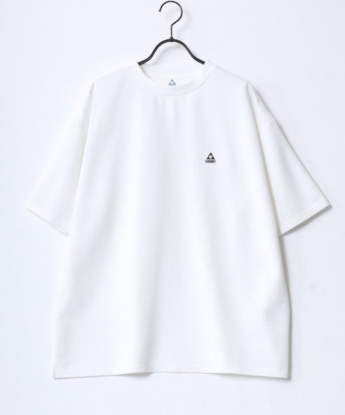 GERRY（ジェリー）の「GERRY/ジェリー オーバーサイズ 接触冷感 とろみポンチ バックプリント ロゴ ワンポイント 半袖Tシャツ/レディース メンズ（Tシャツ/カットソー・メンズ・ホワイト/ライトグレー/ブラック/ブルー系その他/ブルー/ホワイト系その他/ブラック系その他/グレー系その他・M/LL/L）」の11枚目の写真