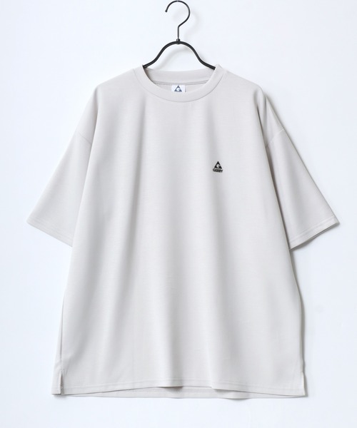 GERRY（ジェリー）の「GERRY/ジェリー オーバーサイズ 接触冷感 とろみポンチ バックプリント ロゴ ワンポイント 半袖Tシャツ/レディース メンズ（Tシャツ/カットソー・メンズ・ホワイト/ライトグレー/ブラック/ブルー系その他/ブルー/ホワイト系その他/ブラック系その他/グレー系その他・M/LL/L）」の19枚目の写真