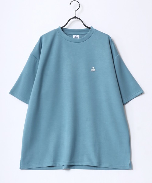 GERRY（ジェリー）の「GERRY/ジェリー オーバーサイズ 接触冷感 とろみポンチ バックプリント ロゴ ワンポイント 半袖Tシャツ/レディース メンズ（Tシャツ/カットソー・メンズ・ホワイト/ライトグレー/ブラック/ブルー系その他/ブルー/ホワイト系その他/ブラック系その他/グレー系その他・M/LL/L）」の21枚目の写真
