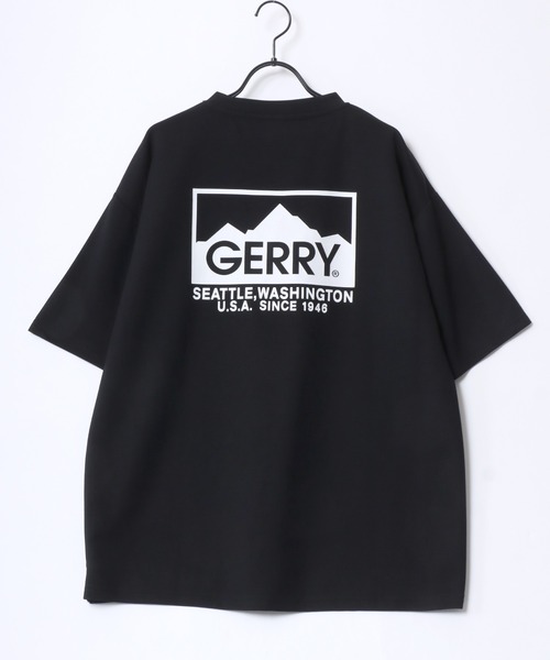 GERRY（ジェリー）の「GERRY/ジェリー オーバーサイズ 接触冷感 とろみポンチ バックプリント ロゴ ワンポイント 半袖Tシャツ/レディース メンズ（Tシャツ/カットソー・メンズ・ホワイト/ライトグレー/ブラック/ブルー系その他/ブルー/ホワイト系その他/ブラック系その他/グレー系その他・M/LL/L）」の14枚目の写真