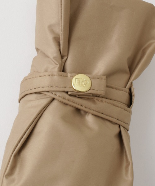 ROPE'（ロペ）の「マイクロコンパクト 折りたたみ傘【晴雨兼用】【遮光率100%】【UPF50＋】（折りたたみ傘・レディース・オフホワイト/ライトグリーン/ベージュ/ラベンダー・FREE）」の12枚目の写真