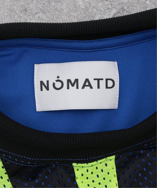 NOMA t.d.(ノーマティーディー)の「【NOMA T.D. / ノ-マ・ティー・ディー】STRIPE FOOTBALL TEE(Tシャツ/カットソー・メンズ・ブラック/ブルー系その他・4/5)」の12枚目の写真