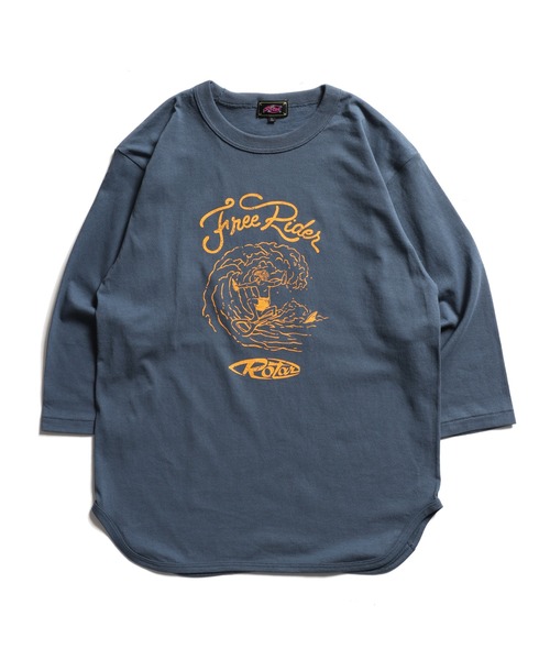 ROTAR（ローター）の「Free Rider BB Tee（Tシャツ/カットソー・メンズ・ホワイト/ブルー系その他/ヘザーグレー・X-LARGE/MEDIUM/LARGE/SMALL）」の7枚目の写真