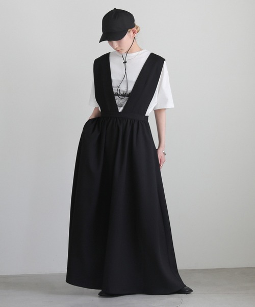 select MOCA（セレクトモカ）の「ストラップ付きナイロンキャップ（キャップ・レディース・ベージュ/カーキ/ブラック・FREE）」の4枚目の写真