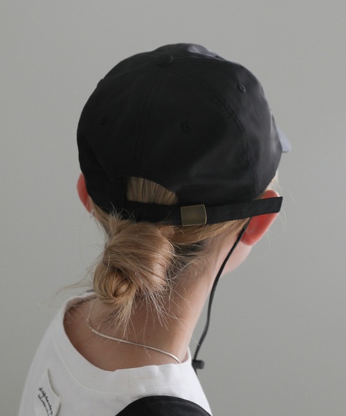 ストラップ付きナイロンキャップ（キャップ）｜select MOCA（セレクト