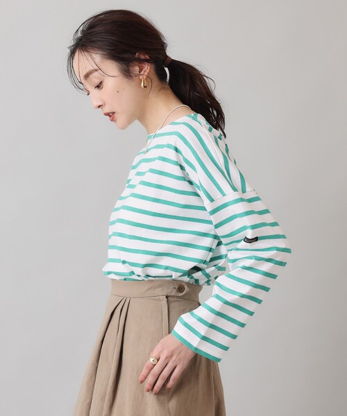 セール】【Le minor】PETIT COPAIN ボーダートップス（Tシャツ