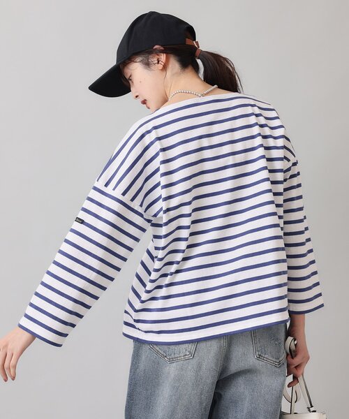 ルミノア　PETIT COPAIN ボーダーカットソー　ラトータリテ　タグ付新品 セール】【Le minor】PETIT COPAIN ボーダートップス（Tシャツ