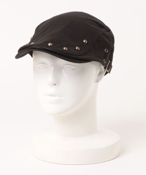 ヴィンテージレザーハンチングスタッズ付き ステットソン ハンチング WASHABLE LEATHER HUNTING（ウォッシャブル