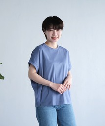 tシャツ 「 OWLEYE by domingo / アウルアイ 」 コットン天竺ボリュームスリーブトップス レディース OWLEYE by domingo tシャツ 「 / アウルアイ 」 コットン天竺