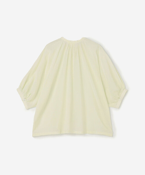 Bshop(ビショップ)の「INDIA INDUSTRY | コットン 刺繍プルオーバーシャツ WOMEN(シャツ/ブラウス・レディース・グリーン系その他/ブラック・1)」の7枚目の写真